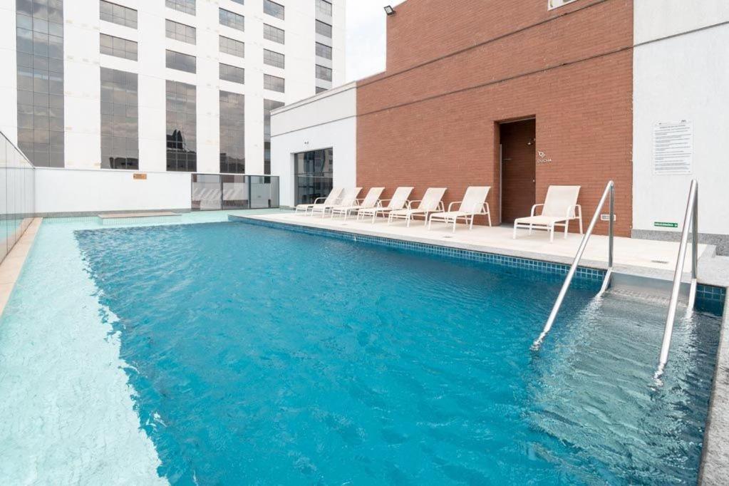 גויאניה Apartamento 1 Quarto No Edificio Metropolitan Barcelona - Proximo Ao Shopping Flamboyant - Jardim Goias - Mb1504B מראה חיצוני תמונה